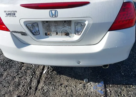 2007 Honda Accord 3.0 Se из США, поврежденный, VIN 1HGCM66437A069379